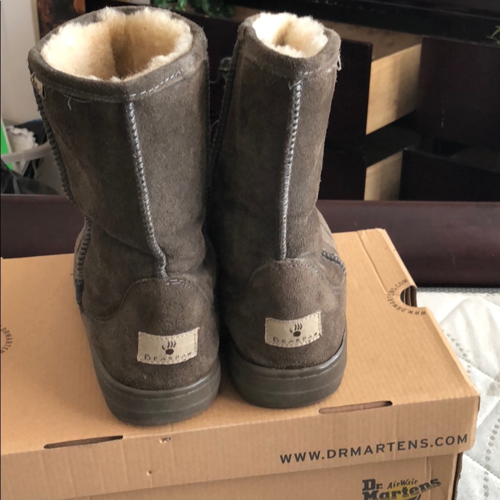 Grey Bearpaw Boots